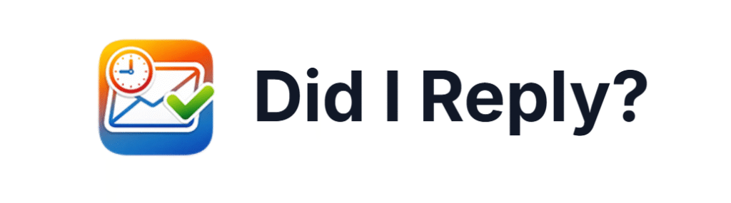 Did I Reply Logo